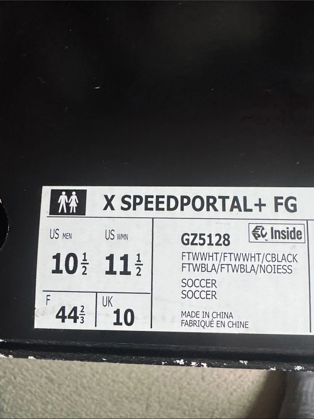 X speed portal fg Adidas cleats